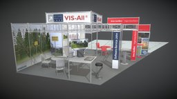 Intergeo 2019 Messestand Planung (Version 3) booth, planning, stuttgart, exhibition-stand, messestand, vis-all-3d, 3dhaupt, software-service-john-gmbh, intergeo-2019