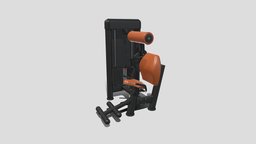 Lower back machine gym, equipement, fitness-machine, fitness-equipment