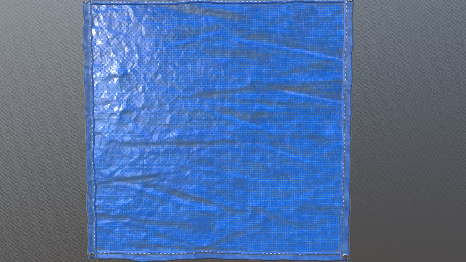 Fully procedural substance tarp, referenced from an Ikea bag ;) - Substance Designer Tarp - 3D model by jhon117x 3d model