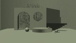 DISPLAY MOCKUP_NO 6 studio, jewelry, template, store, display, exhibition, setup, decor, sale, showroom, mockup3d, sceen, hitech, design