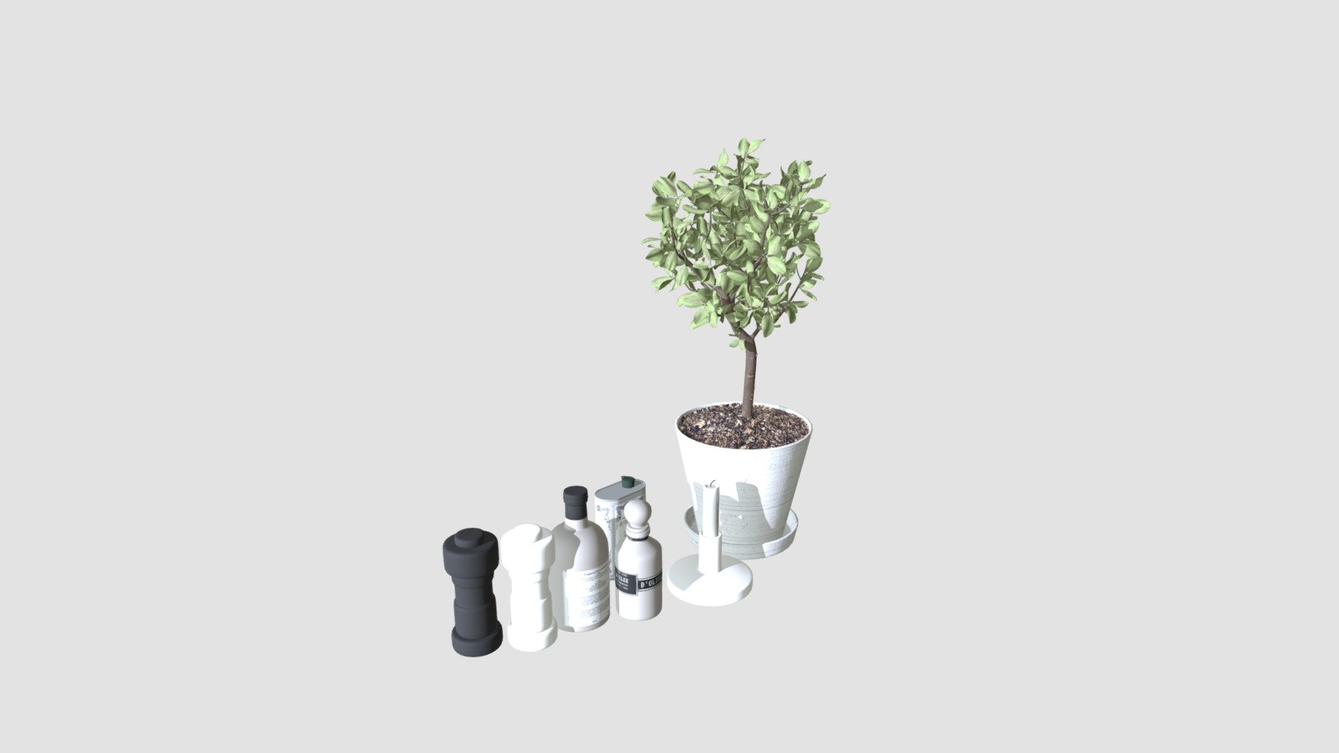 Highly detailed 3d models of living room props with all textures, shaders and materials. It is ready to use, just put it into your scene 3d model