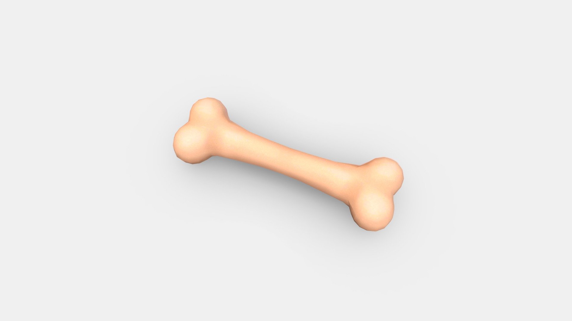 Cartoon puppy bone toy - Cartoon puppy bone toy - Buy Royalty Free 3D model by ler_cartoon (@lerrrrr) 3d model