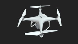 DJI Phantom 4 Pro d, pro, drone, 4, phantom, m, camera, 3, dji, 3d, createdwithai