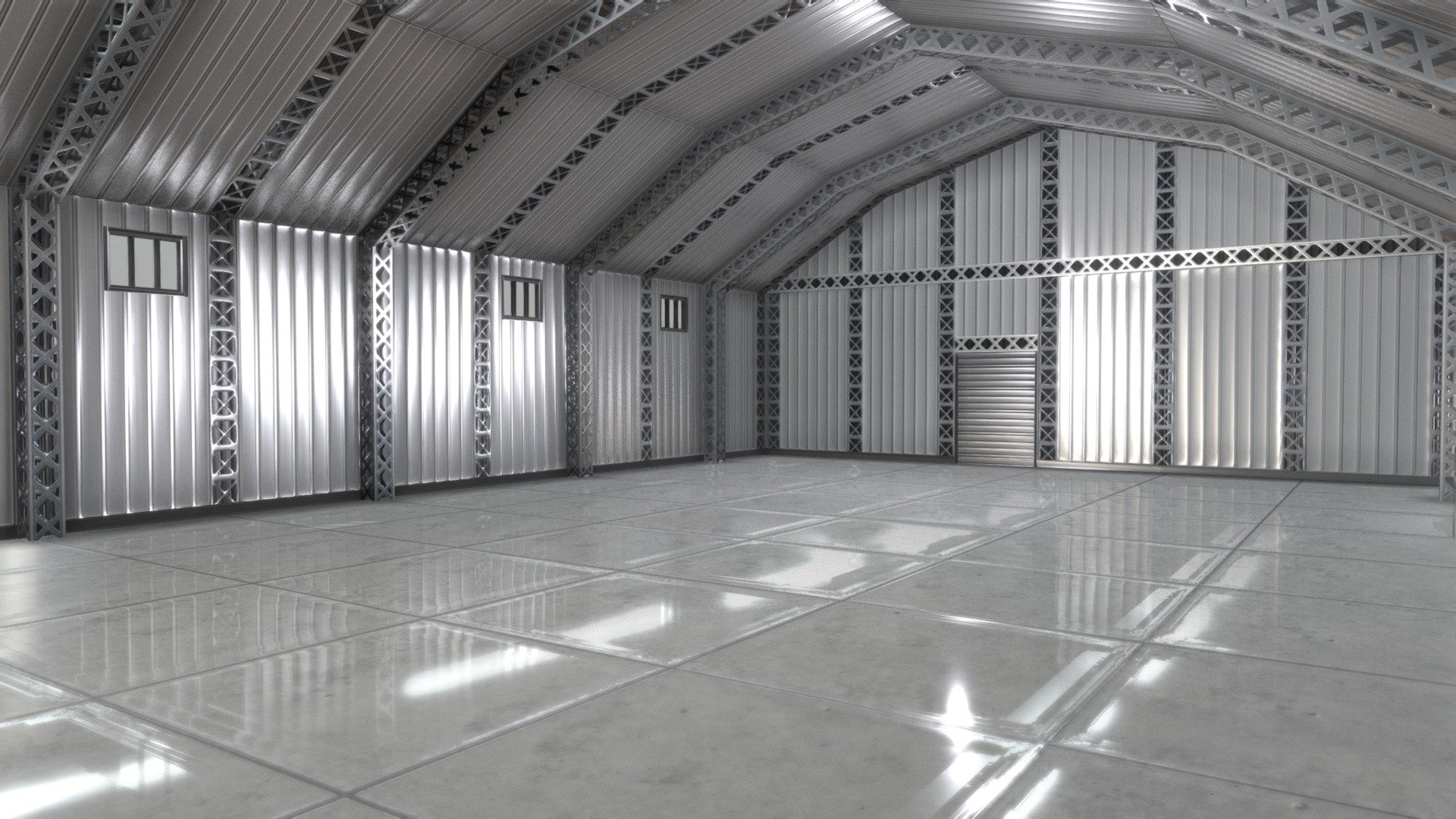 Warehouse Building
Abandoned warehouse building. Plenty of uses! - Warehouse Building - Buy Royalty Free 3D model by jimbogies 3d model