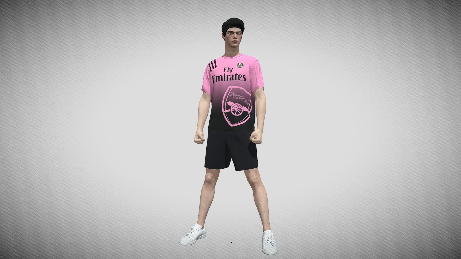 Download FREE  - Football clothes - Soccer player - 3D model by Bui Hi (@BuiHi) 3d model