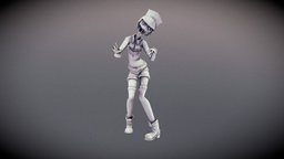 Nurse Doll videogame, nurse, creepy, doll, idle, idle-animation, 2018, halloween