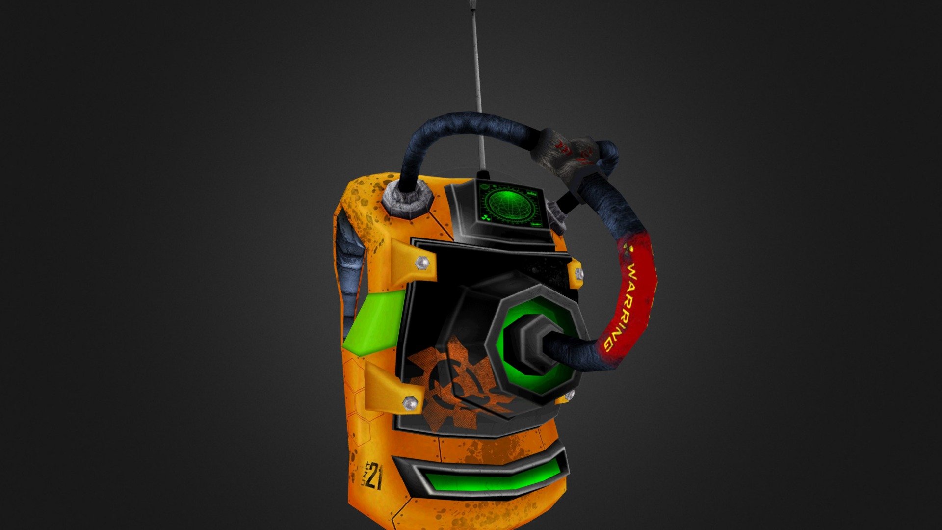 Spec Forces Backpack - 3D model by WilliamHughes 3d model