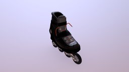 Roller skate sports, fbx, substance-painter-2, blender28