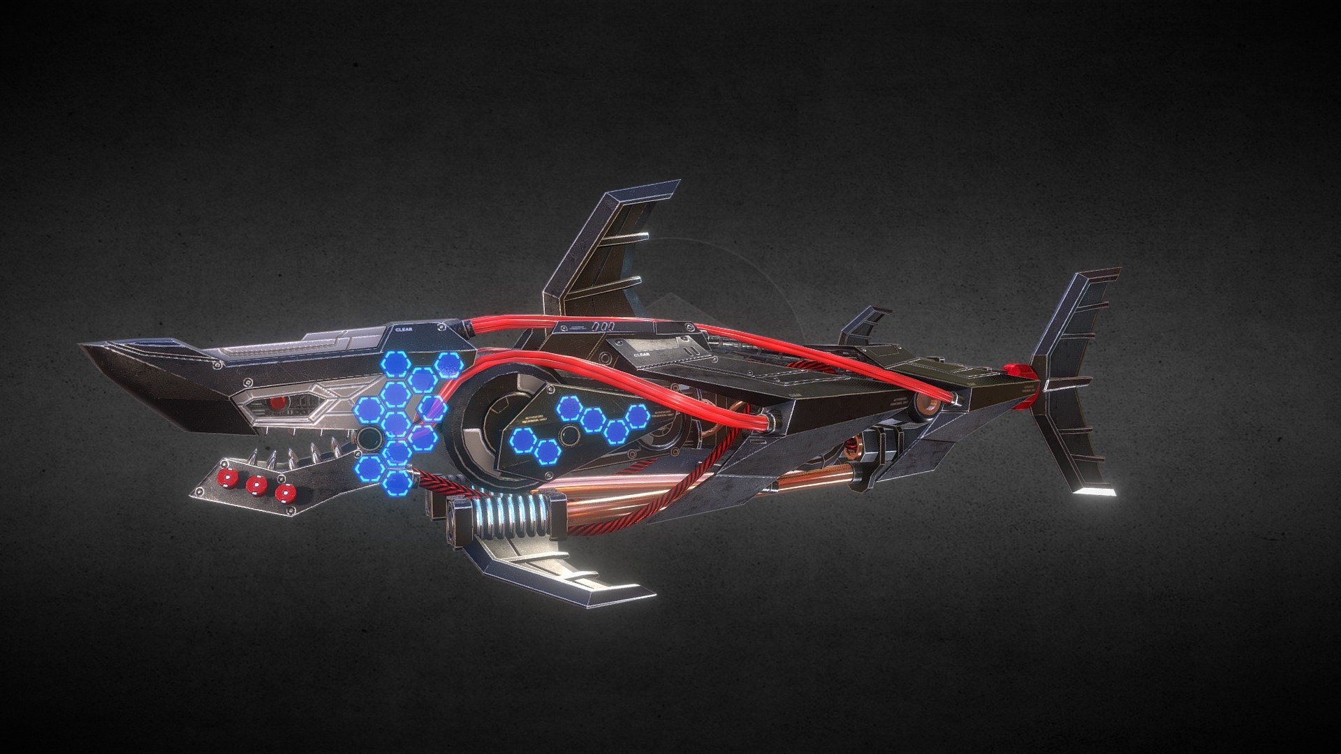 Model on maya
texture on substance painter - Robot Shark - Buy Royalty Free 3D model by saihang1996 3d model