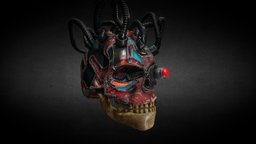 Steam Punk Skull punk, substance, painter, skull, zbrush, steam