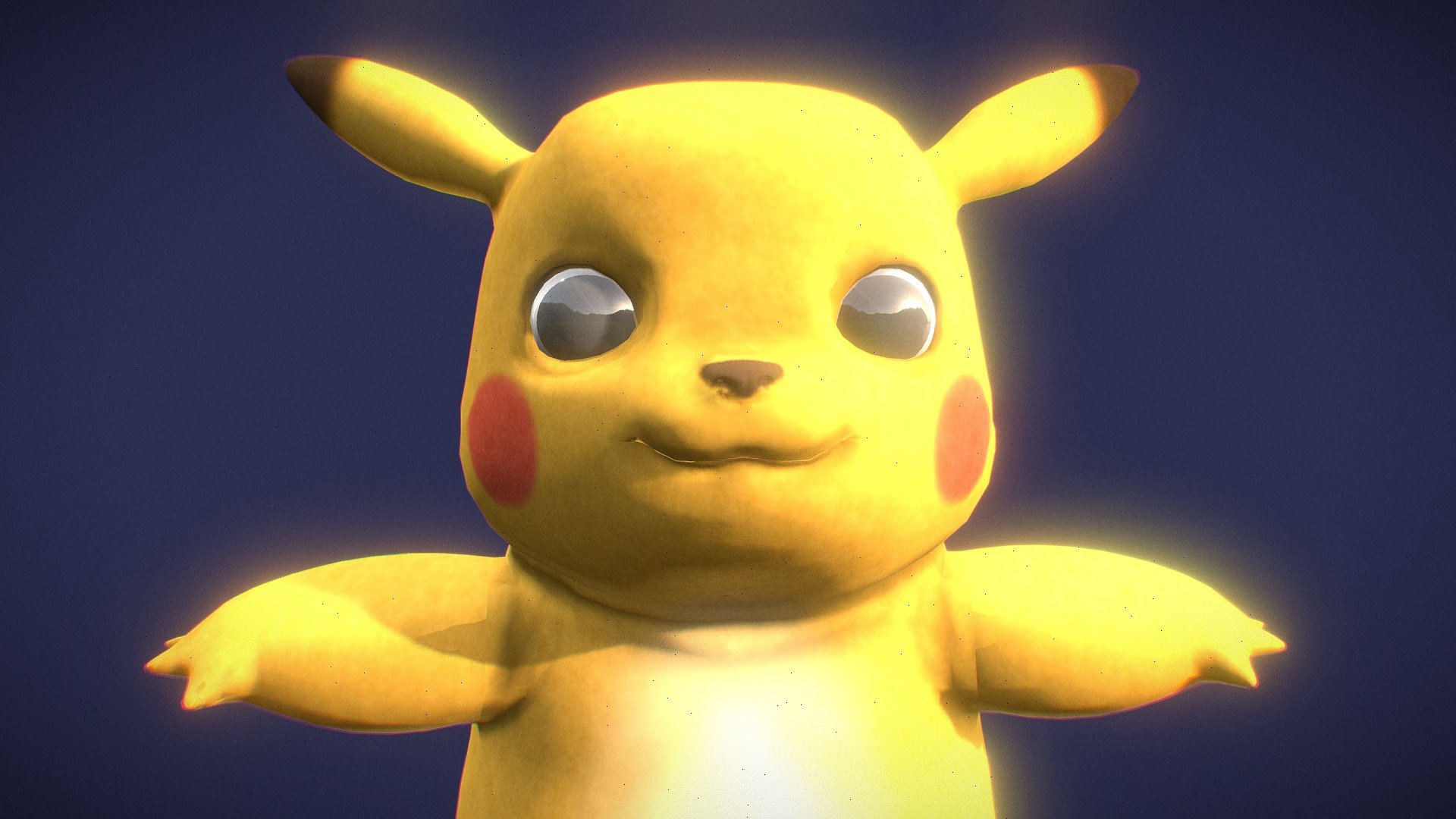Este en un modelado 3D que hice como una practica, espero que lo disfruten - PIKACHU - 3D MODEL - EDUARDO LIY - Download Free 3D model by EduardoLiy 3d model