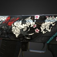 AK-47 | Dragon Night ak-47, csgo, kotek-azazin, steamworkshop, dragon