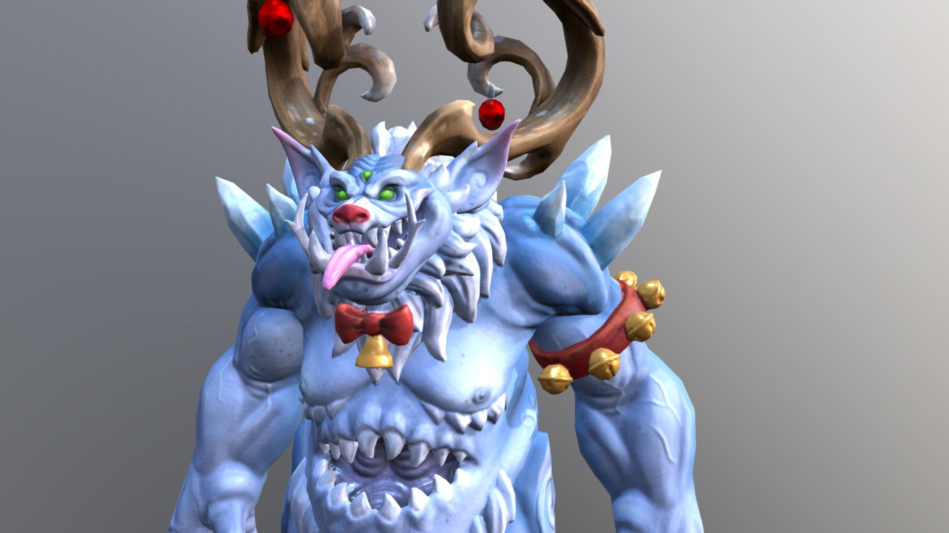 Isn't he beautiful? - Khareismass - 3D model by ArianedeLobkowicz 3d model