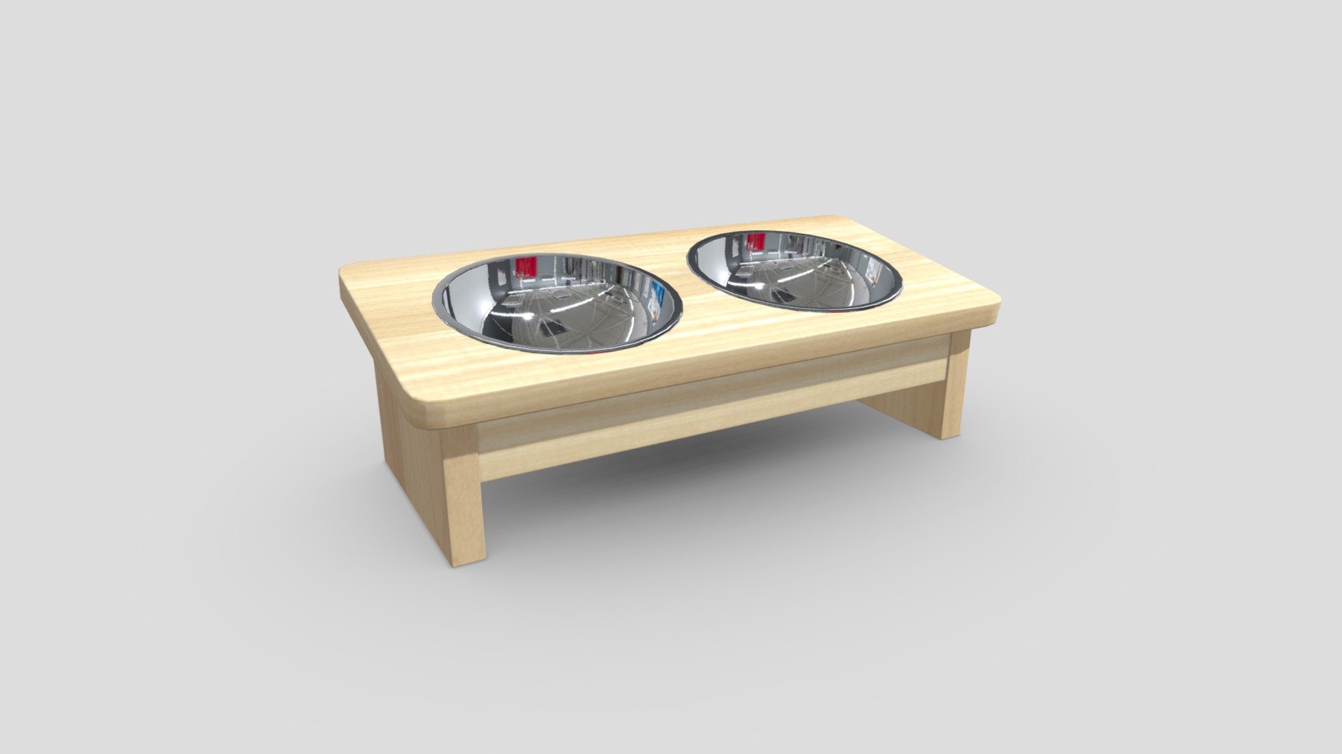 Units: Millimeter

Polyps: 15,000 ~ 100,000

Model Parts: 1

Texture Format: .png .jpg

Resolution: 1024*1024

PBR in Substance Painter

Formats: .obj .gltf .fbx .blend - Pet Wood Tableware - Buy Royalty Free 3D model by interior model (@interiormodel) 3d model