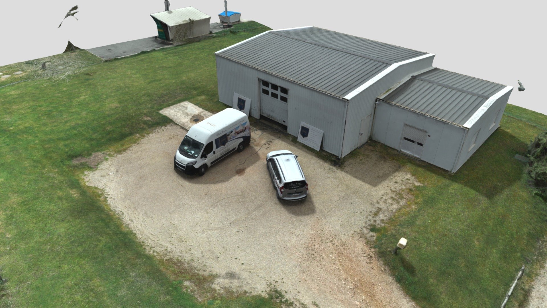 Entrepôt Tronget Mars 2022 - 3D model by Eol'X (@eolx2022) 3d model