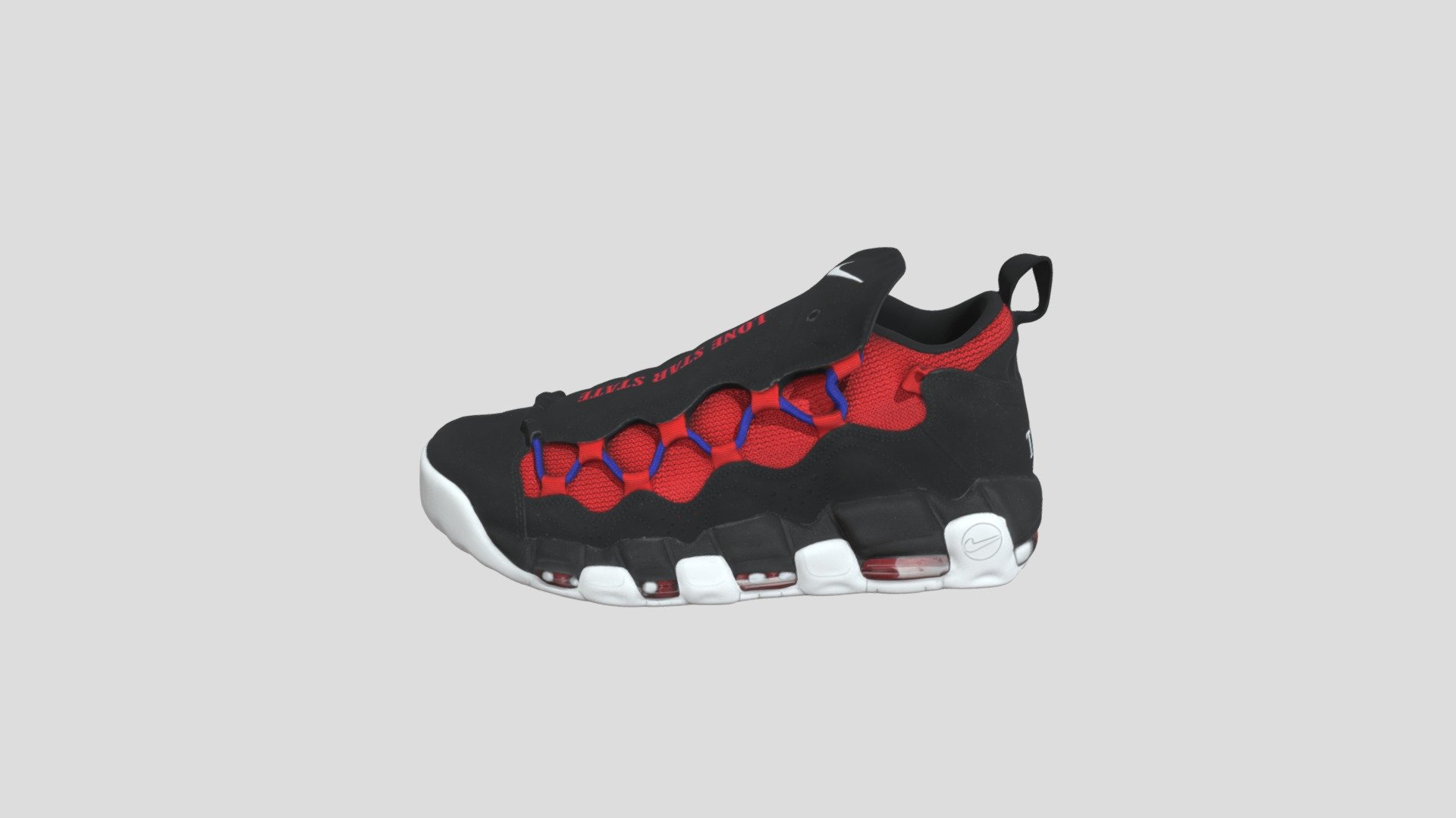 This model was created firstly by 3D scanning on retail version, and then being detail-improved manually, thus a 1:1 repulica of the original
PBR ready
Low-poly
4K texture
Welcome to check out other models we have to offer. And we do accept custom orders as well :) - Nike Air More Money 'Lone Star State'_BV2521-001 - Buy Royalty Free 3D model by TRARGUS 3d model