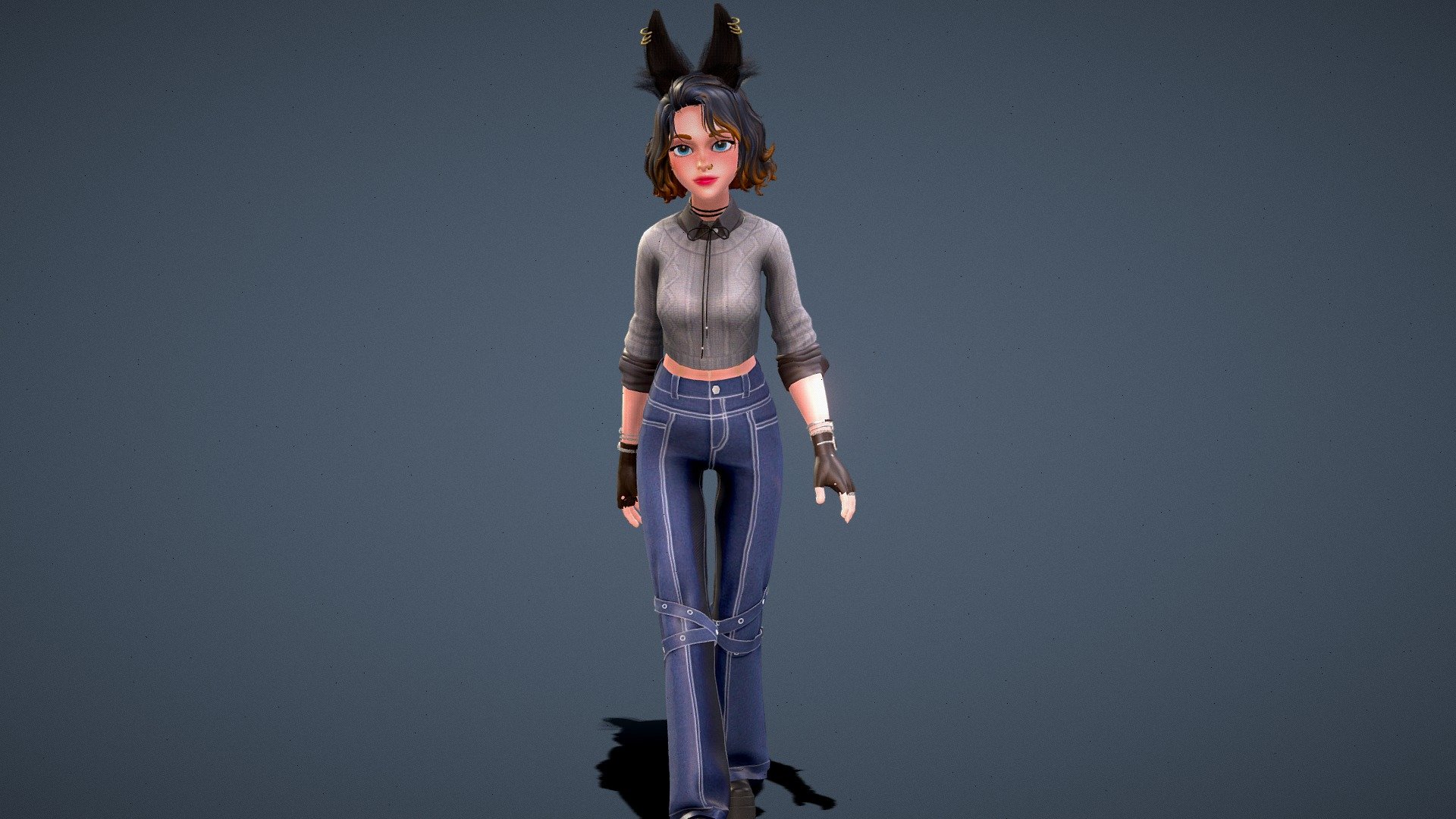 Description:

Explore our latest creation, the Mystic Adventurer, an elegant and intricately detailed 3D character ready to enhance your game projects or animations.
1. This model is animated and rigged, making it ready for use in interactive scenes with realistic movements.





It consists of two meshes: the main body and the clothing (cloth).




The textures are carefully designed to provide exceptional visual quality.




Additionally, this 3D model includes key shapes for facial motion, allowing for realistic and expressive expressions.



tiktook video of the render


https://www.tiktok.com/@lyndatinhinane/video/7339284777314389254?is_from_webapp=1&amp;amp;sender_device=pc
  - Mystic Adventurer: Animated and Rigged 3D Model - Buy Royalty Free 3D model by IMAKTeck-3D (@Lynda.Tinhinane) 3d model