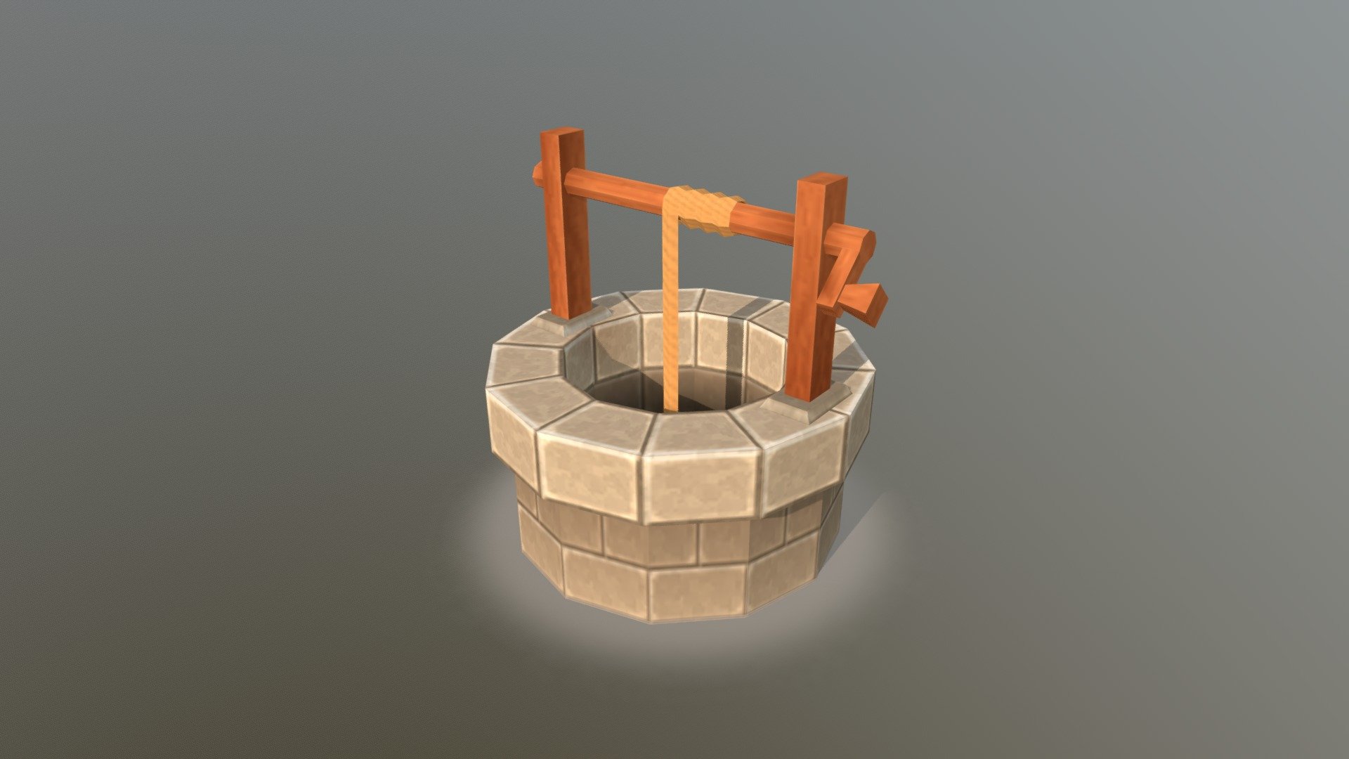 3D Object for Game Developing Software, SMILE GAME BUILDER - Well - 3D model by SmileBoom_SGB 3d model