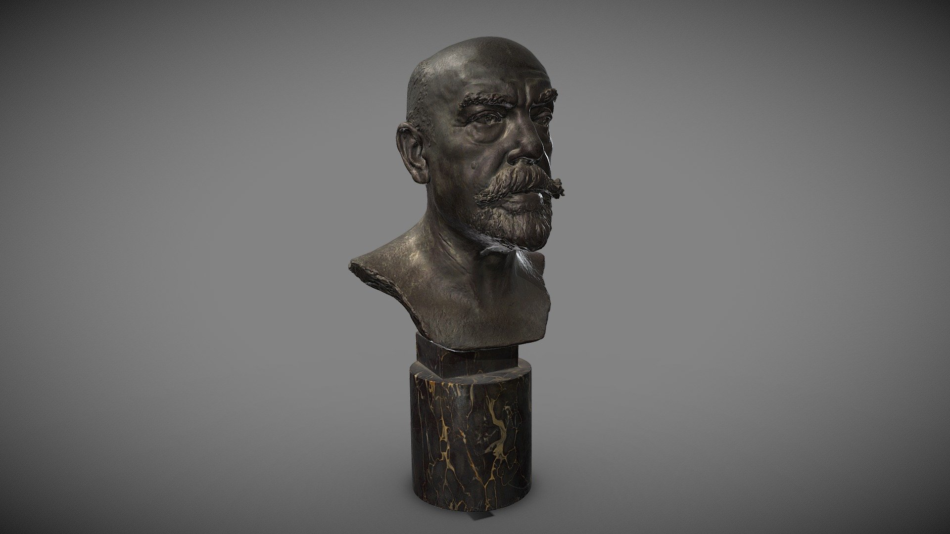 Bronze - 1926 - H. 57.

N° d'inv. : 2023.1.1. Voir la fiche dans notre base de données en ligne. Musée de Montmorillon (Vienne - France).

Numérisation 3D : scanner Spider - Artec3D - Portrait de Monsieur Coutan par Aimé Octobre - Download Free 3D model by Alienor.org, Conseil des musées (@alienor.org) 3d model
