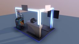 VR arcade, kiosk, vr, boothdesign, shoppingmall, game