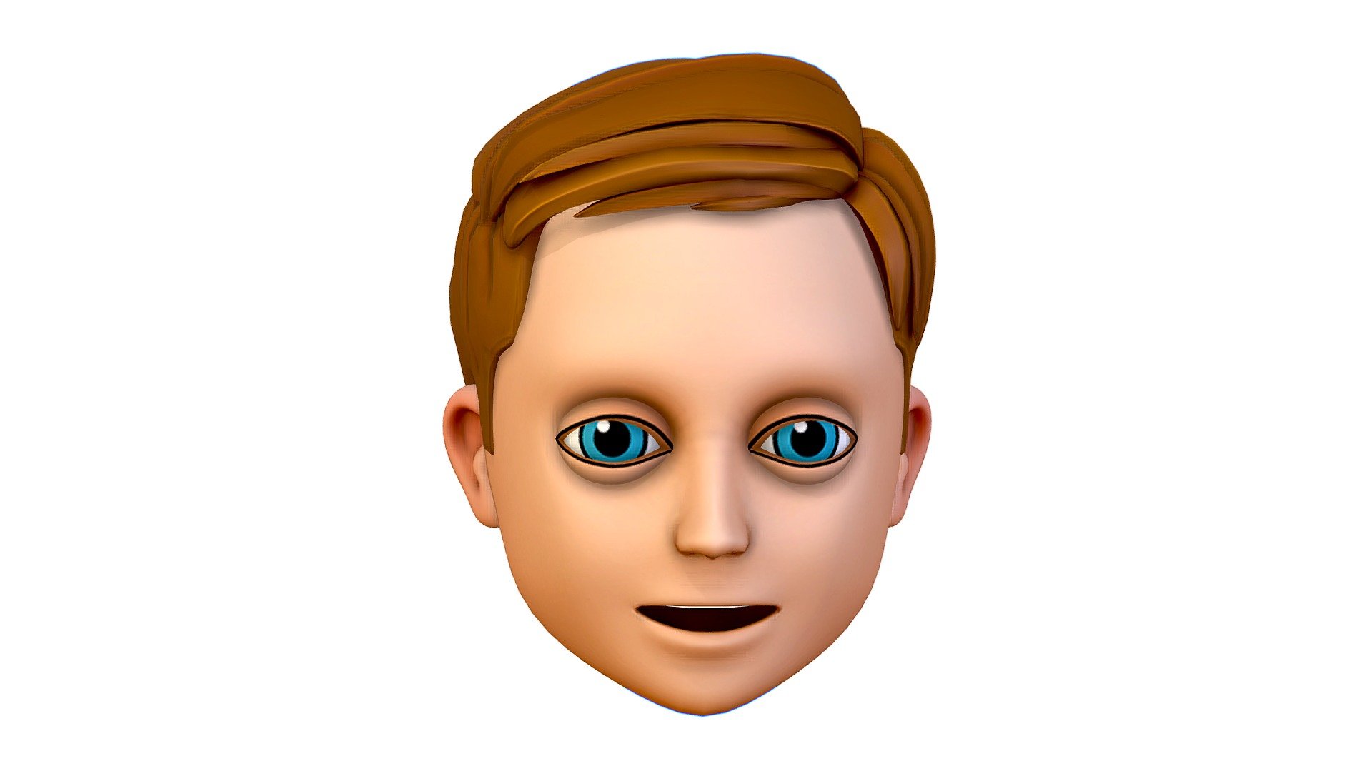Short Hairstyle Cartoon Young Man Boy Head Icon

3DsMax, Maya file included

Textures 2048x2048 size

Accessories Collection: https://sketchfab.com/olegshuldiakov/collections/cartoon-accessories-avatar-collection-a9b2175e888f46b1a056e83cd80bfd6c

Beards Collection:
 - Short Hairstyle Cartoon Young Man Boy Head Icon - Buy Royalty Free 3D model by Oleg Shuldiakov (@olegshuldiakov) 3d model