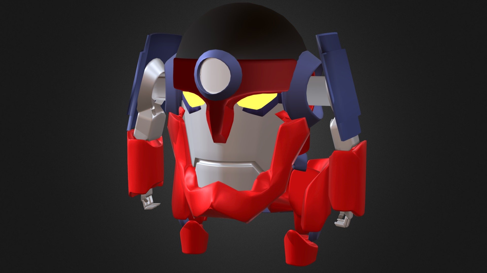 Gurren-lagann fan is here - Mecha Lagann - 3D model by eh97979 3d model