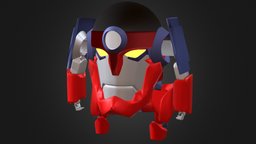 Mecha Lagann mecha, gurren, lagann, ttgl, character, anime, robot, no-textures