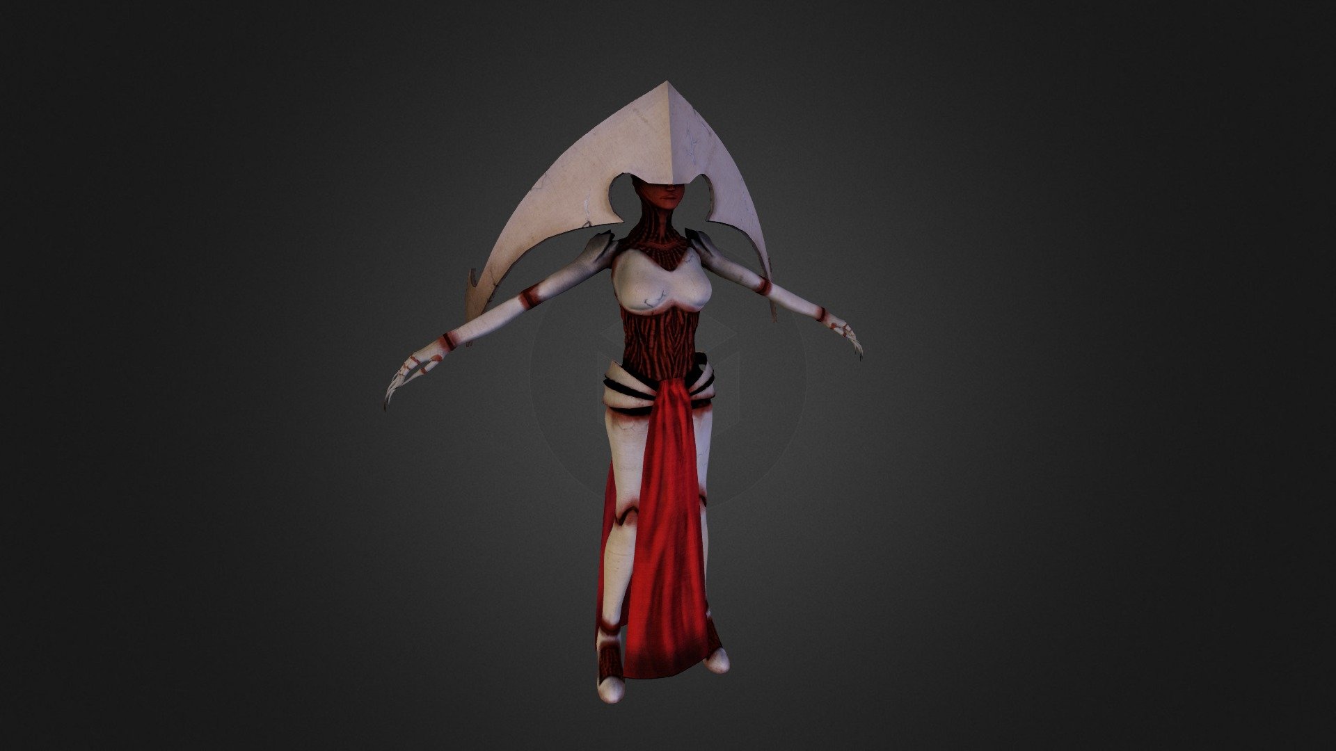 A quick project to recreate Magic the Gathering character Elesh Norn in 3d. I used 3ds max to create the base model which was sculpted in Mudbox and textured in Photoshop 3d model
