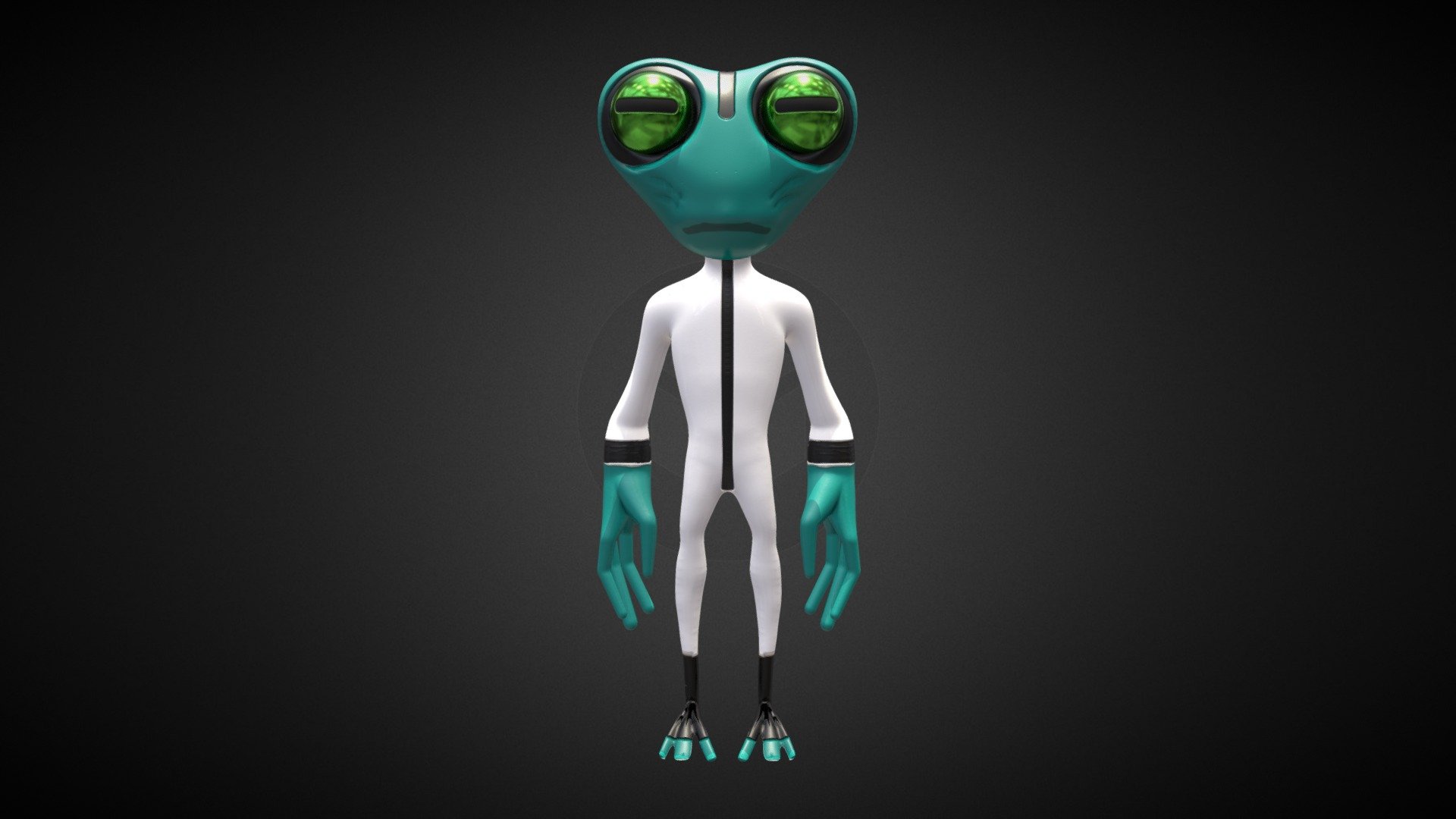 ben 10 grey matter - ben 10 grey matter - 3D model by Amr.Galal 3d model