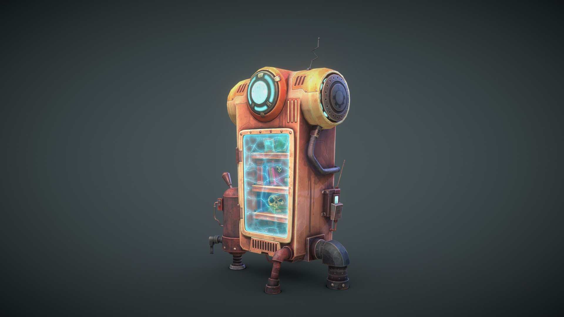 Little stylized project i worked on in my spare time! Free to use
Artstation:
https://www.artstation.com/artwork/VJDbGX - Stylized Wardrobe - Download Free 3D model by GridyGrid 3d model