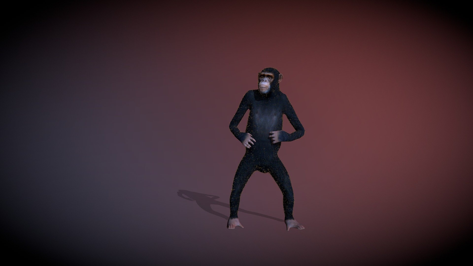Test mix animations - Cheeta on the dancefloor - 3D model by Sakado (@HermanKruger) 3d model