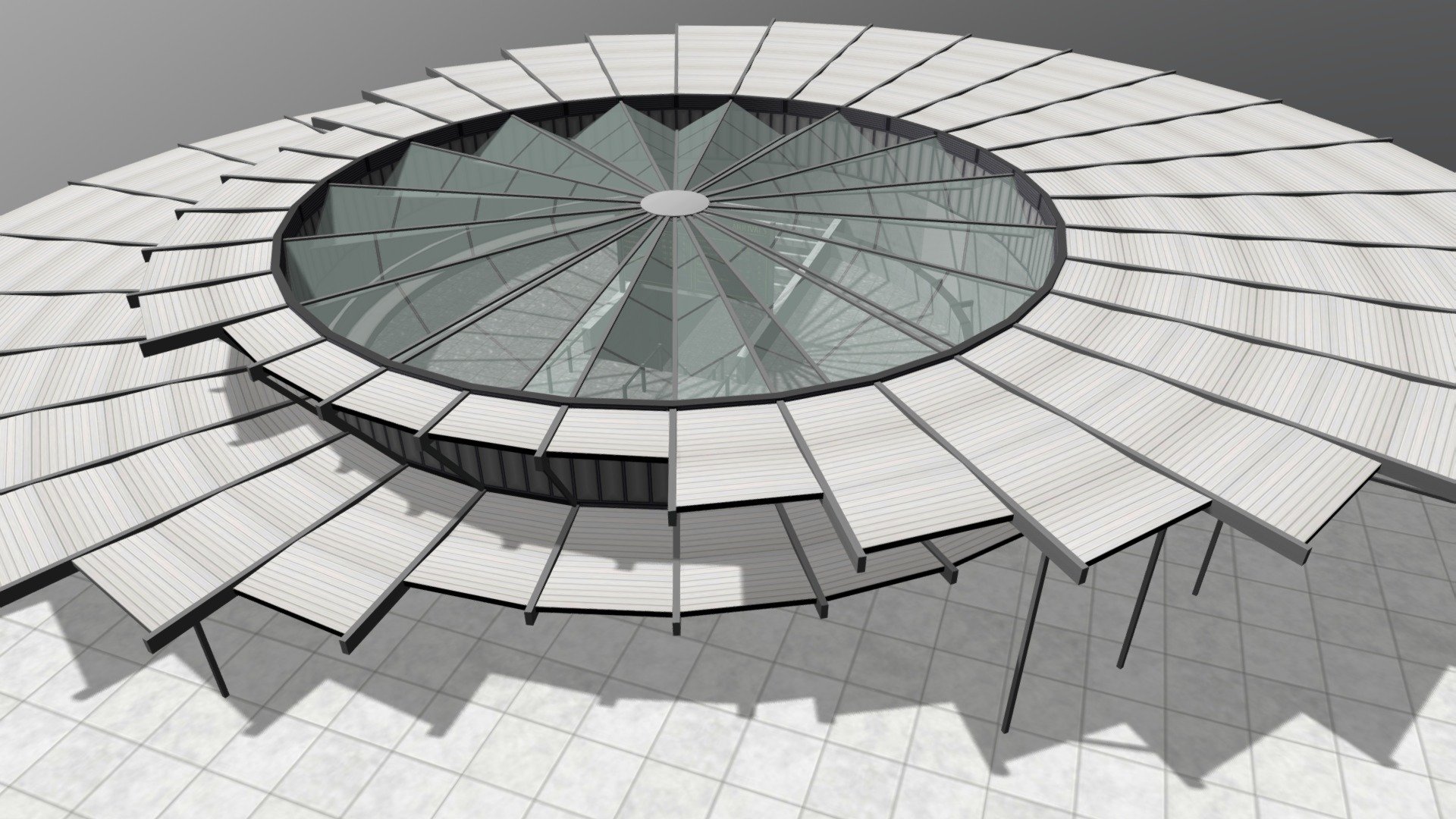 Inspired by the future metro station &ldquo;Gustave-Roussy