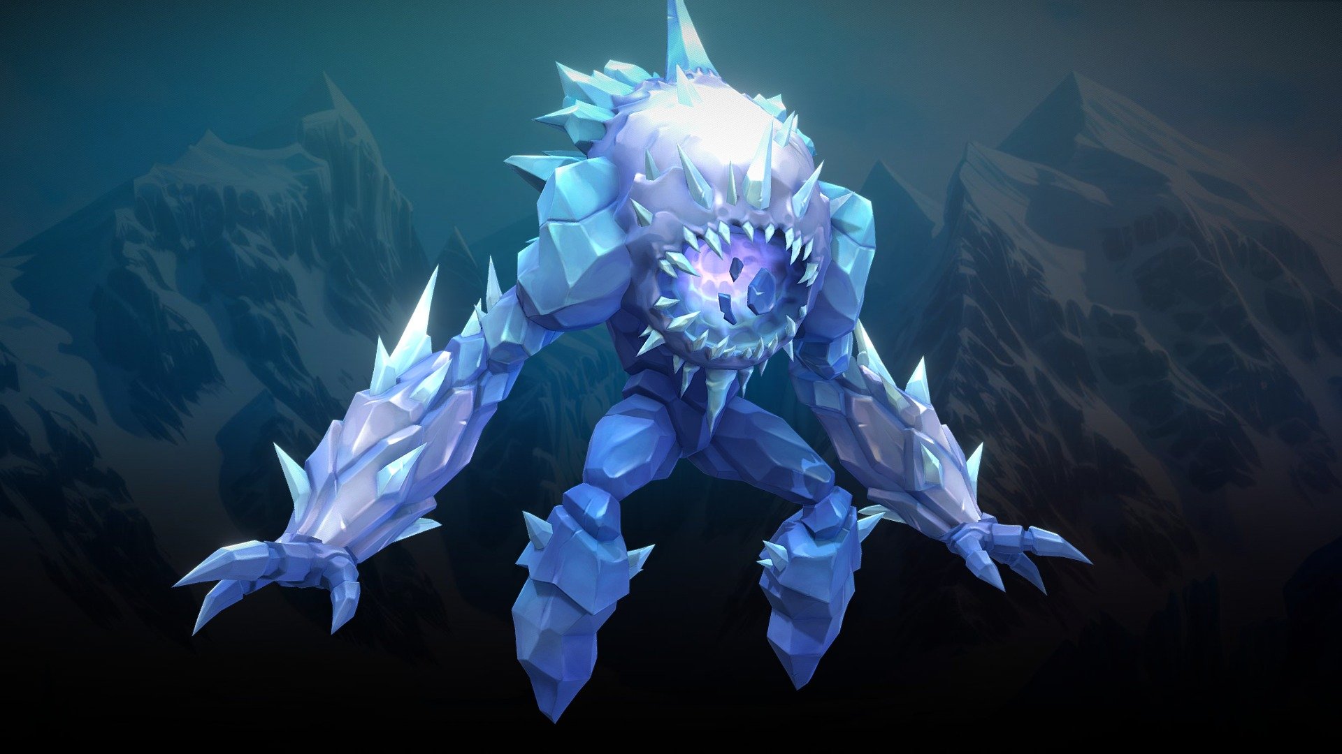 Stylized character for a project.

Software used: Zbrush, Autodesk Maya, Autodesk 3ds Max, Substance Painter - Stylized Crystal Golem - 3D model by N-hance Studio (@Malice6731) 3d model