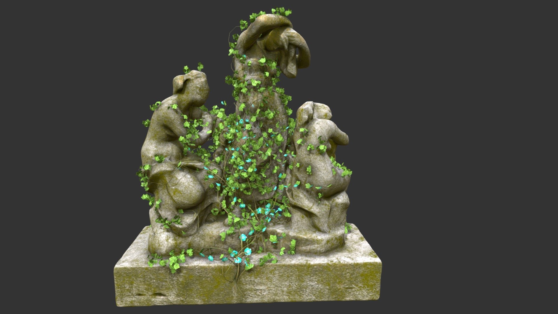 Statue 008 - 3D model by josluat91 3d model
