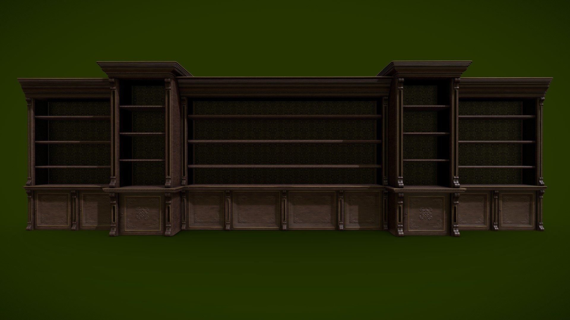 I made this for a personal project a couple of years ago but never uploaded it.
The model is made out of 3 pieces so you can rearrange them however you like 3d model