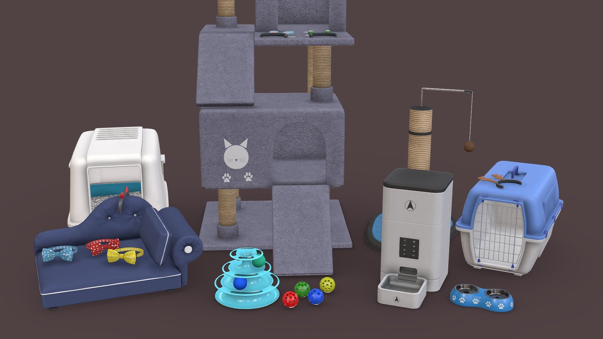 Files and textures are in the attached archive.

If you have any questions, please email me 3d model