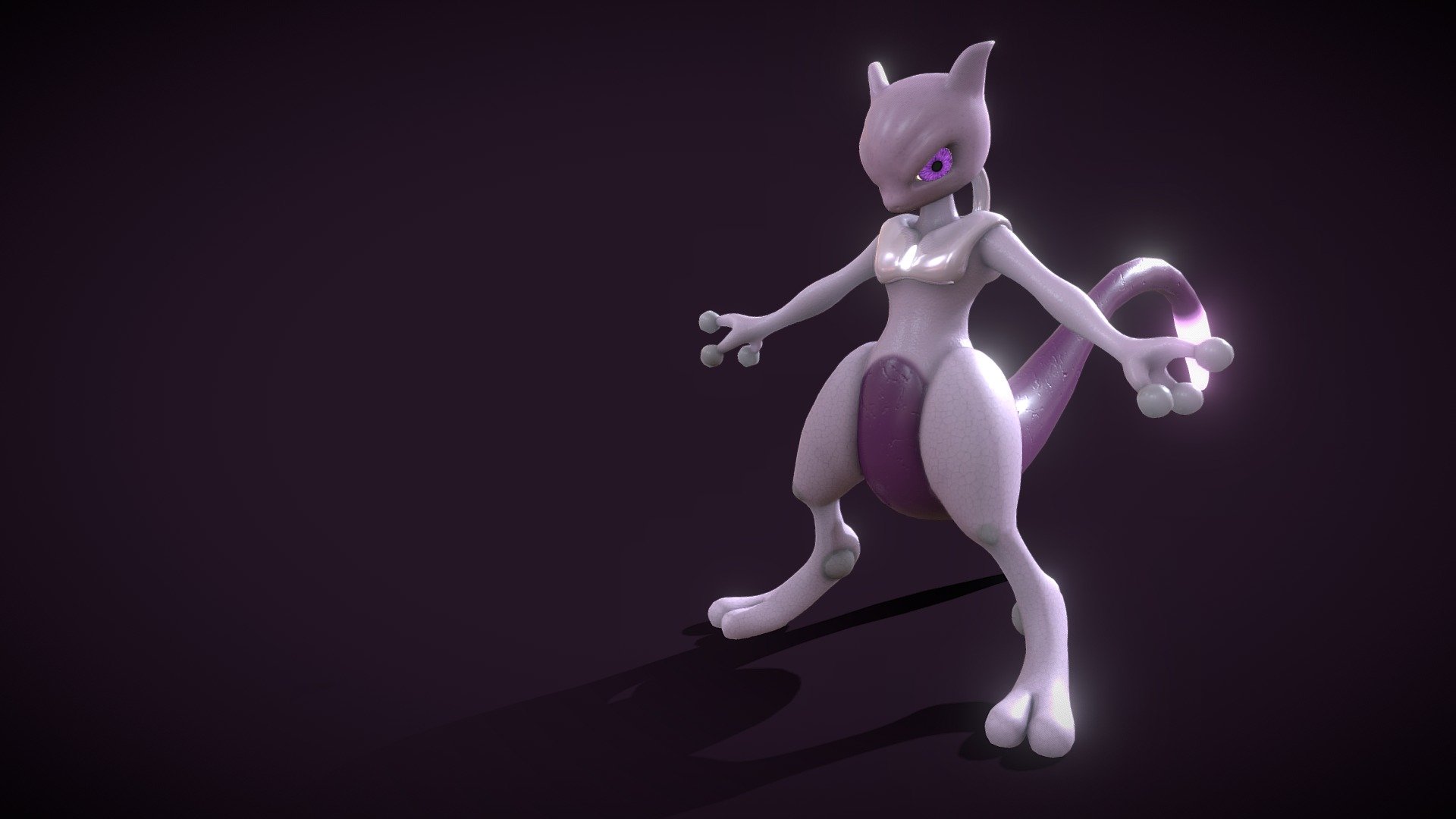 Embark on a journey into the world of Pokémon with this stunning 3D model of Mewtwo. This meticulously crafted model captures every detail of the legendary Psychic-type Pokémon, making it perfect for collectors, fans, and 3D enthusiasts.

Key Features:

Meticulous Detail: The model showcases Mewtwo's iconic features, including its sleek armor, psychic aura, and fierce expression, providing a true-to-life representation.

Poseable: This 3D model is fully poseable, allowing you to explore various dynamic and dramatic poses to bring Mewtwo to life.

High-Quality Textures: Realistic textures and materials make Mewtwo's appearance truly captivating, down to the tiniest details.

Unleash the power of Mewtwo with this 3D model, perfect for showcasing the mystique and grandeur of this legendary Pokémon. Whether you're a collector or simply a fan of the Pokémon world, this model is a must-have addition to your virtual collection 3d model