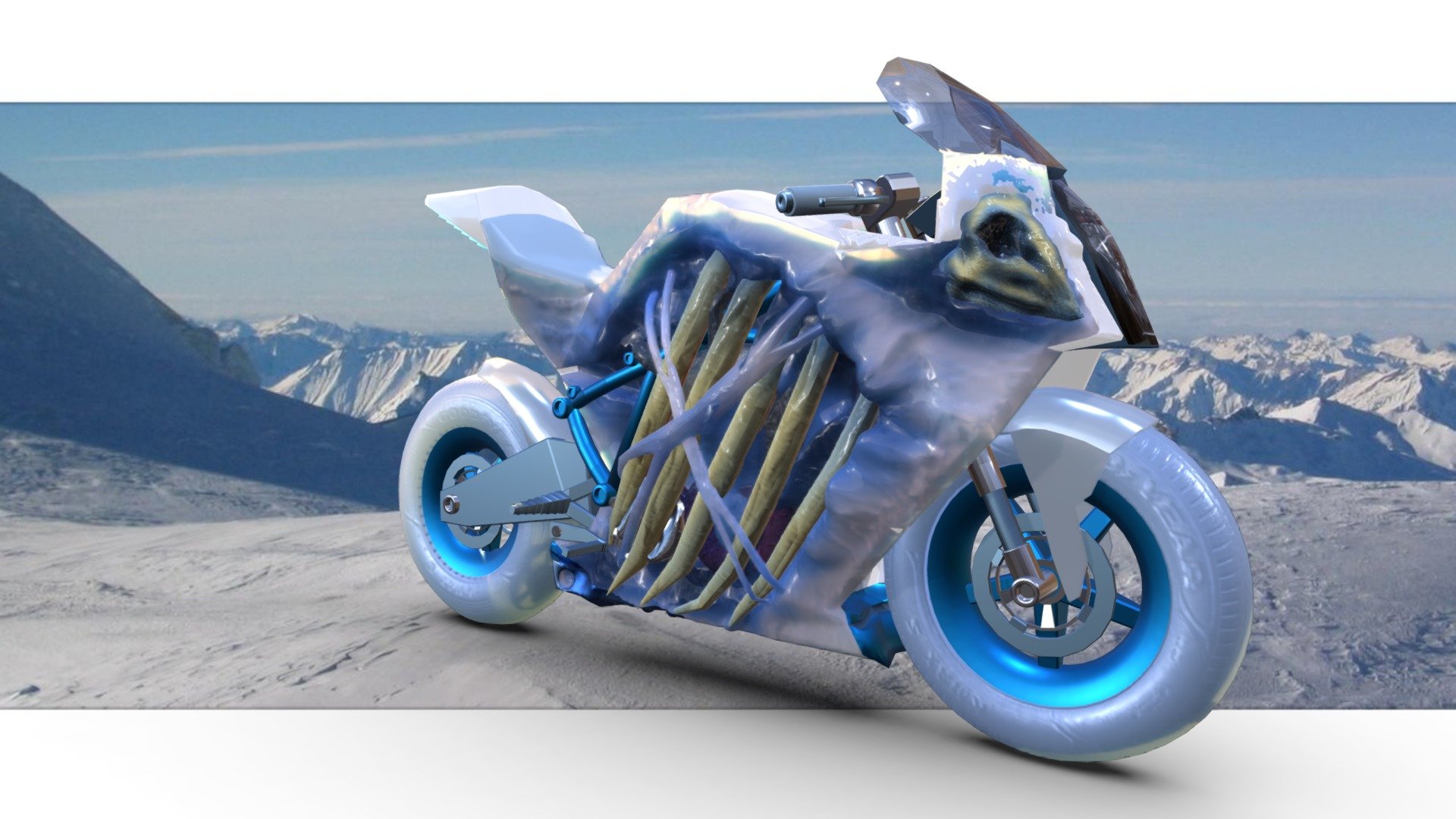Dragons are not the only thing the White Walkers are turning into Wights!

(based on pics of the KTM RC8R).

A Game of Thrones &ldquo;Wight