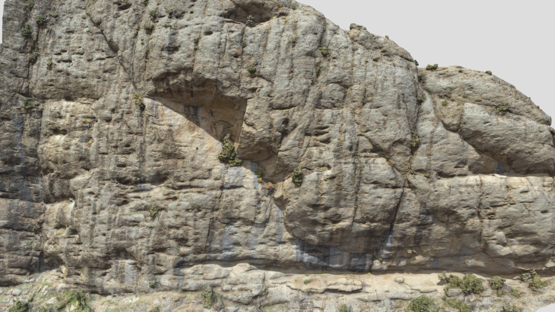 Fully processed 3D scans: no light information, color-matched, etc. 

Ready to use for all kind of CGI

Source Contains:





.blend




.obj




.fbx



8K Textures for each model:





normal




albedo




roughness



Please let me know if something isn’t working as it should.

Big Smooth Cliff Rock Drone Scan - Big Smooth Cliff Rock Drone Scan - Buy Royalty Free 3D model by Per's Scan Collection (@perz_scans) 3d model