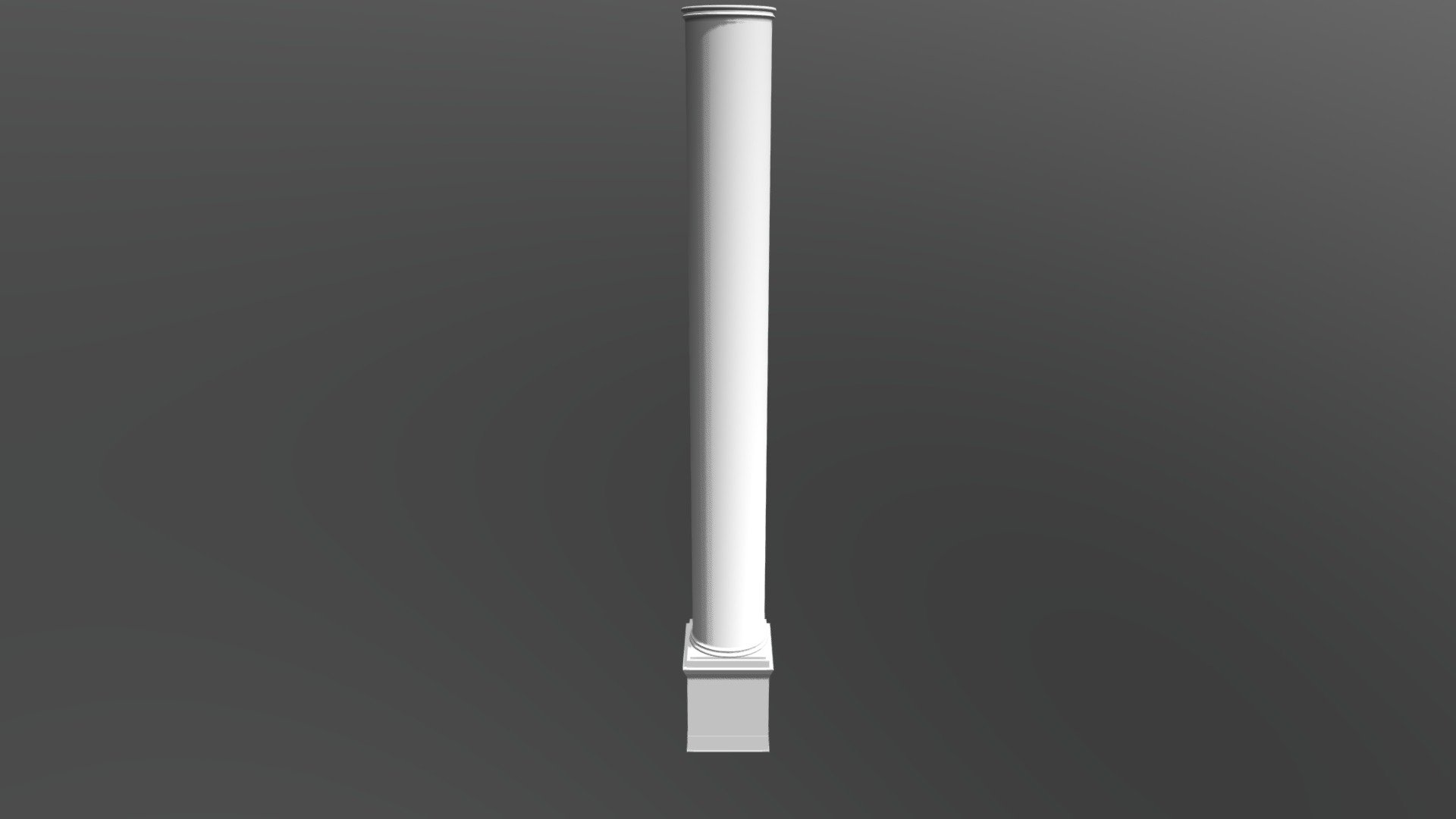 Yeah, it is a pillar 3d model