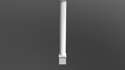 SM Pillar tall, untextured, pillar, structure