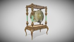 Gong music, quad, furniture, gong, baroque