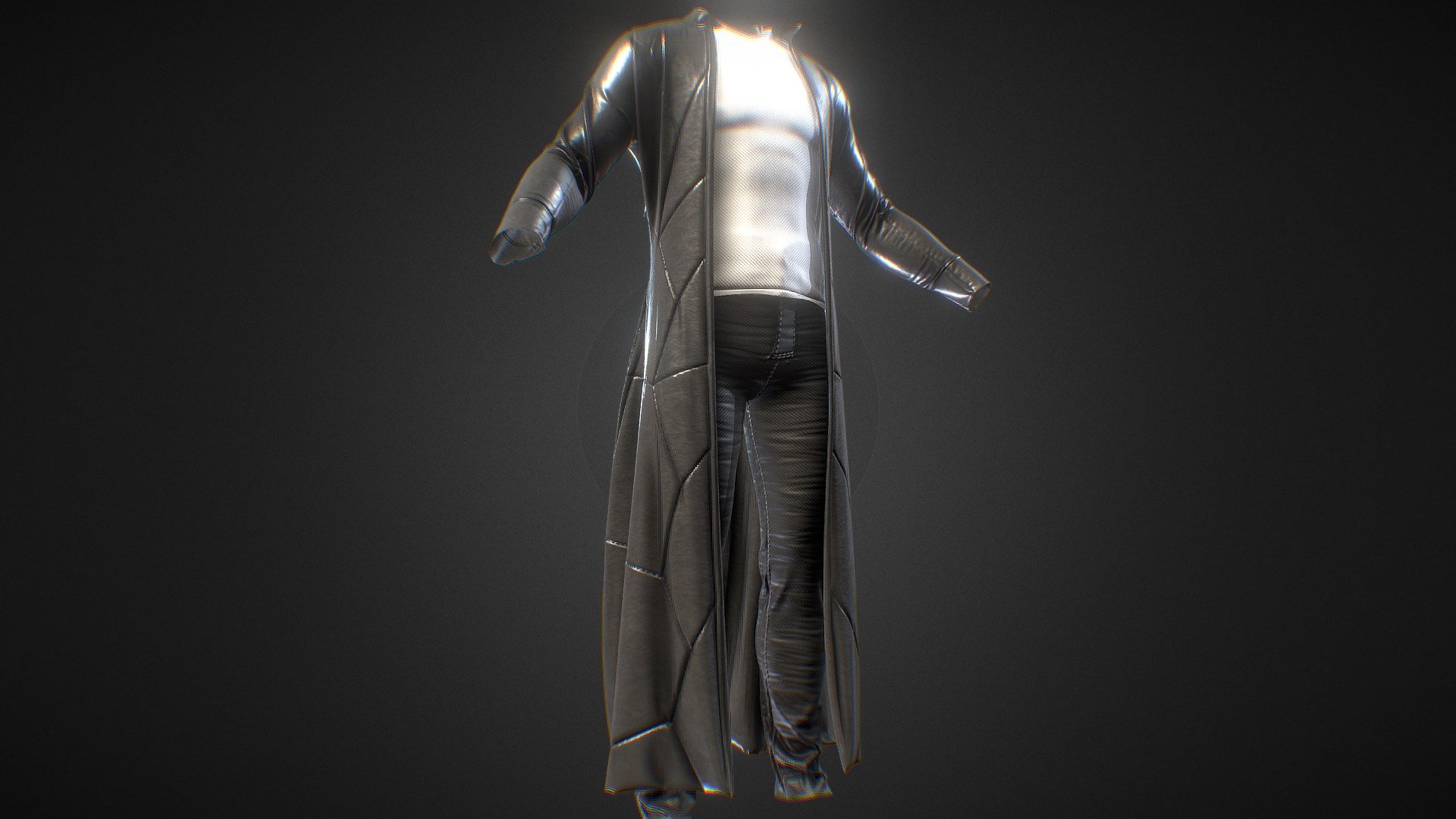 a set of clothes &ldquo;maniac's cloak