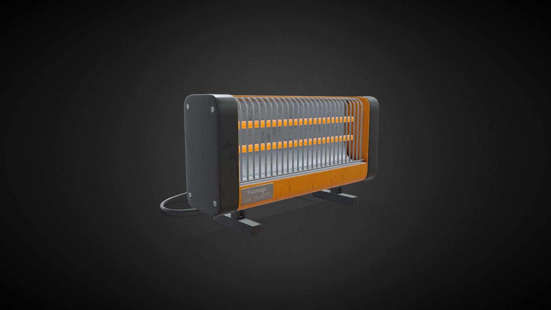 Tutorial here: https://www.youtube.com/channel/UC3R6lDf-Rlb9QW-D3CnhR7w

The model works perfectly in close-ups and high quality renders. It was originally modelled in 3ds Max 16, textured in Substance Painter and rendered with Marmoset Toolbag 3.

What is in the archive: MAX_16; OBJ; FBX ; Textures (2k resolution)

Features: Model resolutions are optimized for polygon efficiency. Model is fully textured with all materials applied. All textures and materials are included and mapped in every format. Autodesk 3ds Max models grouped for easy selection &amp; objects are logically named for ease of scene management. No cleaning up necessary, just drop model into your scene and start rendering. No special plugin needed to open scene.

Textures formats: PNG (2K) - Vintage Heater - Tutorial Included - Buy Royalty Free 3D model by ninashaw 3d model