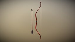 Bow And Arrow arrow, bow, forrest, weapon, wood