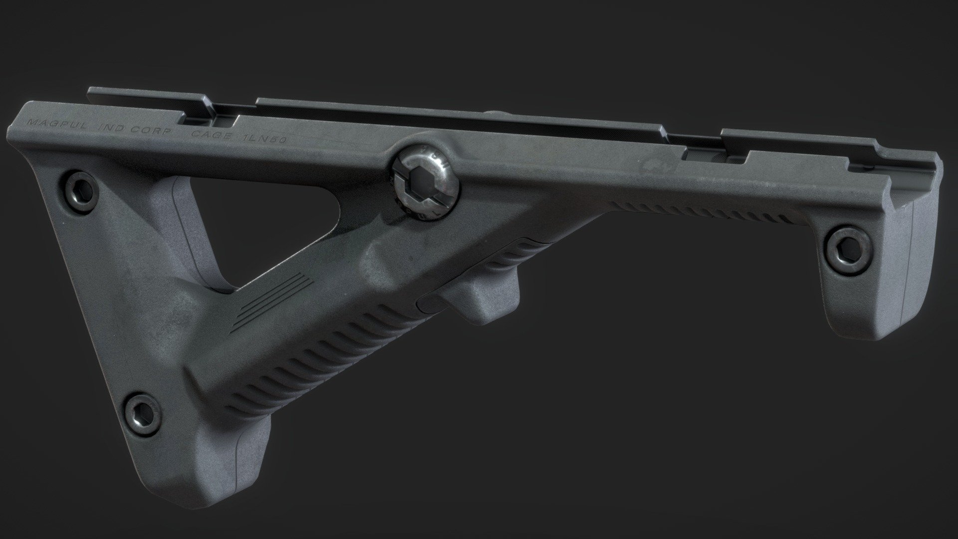 Hello! I'm very glad to have reached 1k subs on my YouTube Channel. So, this model is my gift to you! It has two texture types in 2k and 4k resolution.
You can use it in any of your projects and even in commercial. But I'd really appreciate it if you'd mention me in the project where you used this model :)

Note: I think you should know that I failed a bit with a picatinny size but only a bit

Download: https://drive.google.com/drive/folders/1_rCxuCE4viUHV3qgr_6q2OsFGRUkbxDg?usp=sharing - AFG-2 Angled Foregrip | Free - Download Free 3D model by Ilnar Akhmetov (@Pushazavr) 3d model