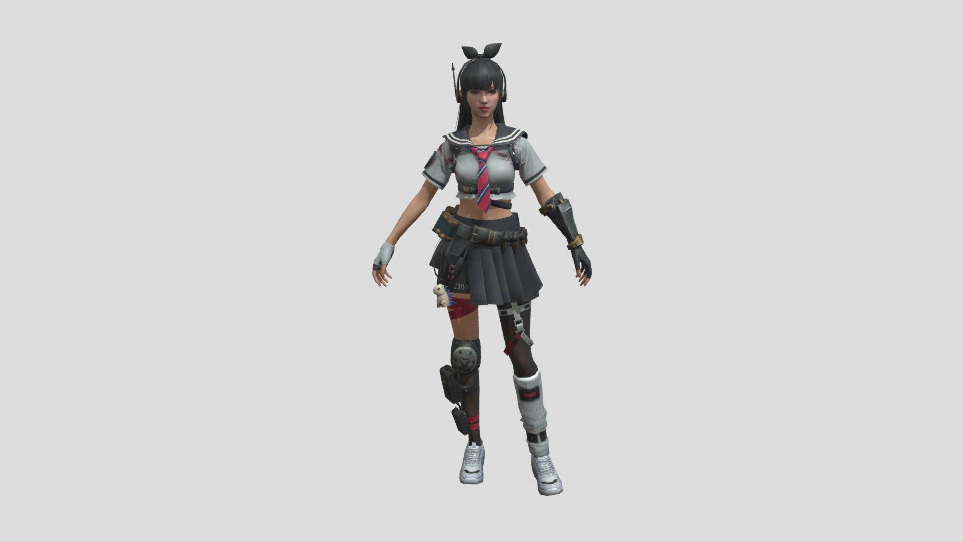 Garena Free fire-Lethal Sailor Bundle - Free fire-Lethal Sailor Bundle - Download Free 3D model by Phoenix... (@projectend0005) 3d model
