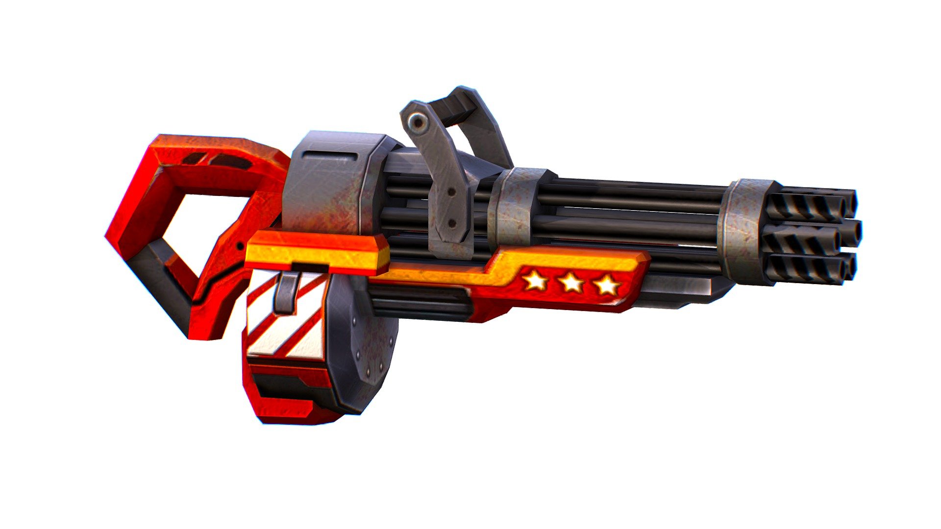 LowPoly Sci-Fi Сartoon Assault Heavy Machine Gun - 3dsMax file included - LowPoly Sci-Fi Сartoon Assault Heavy Machine Gun - Buy Royalty Free 3D model by Oleg Shuldiakov (@olegshuldiakov) 3d model