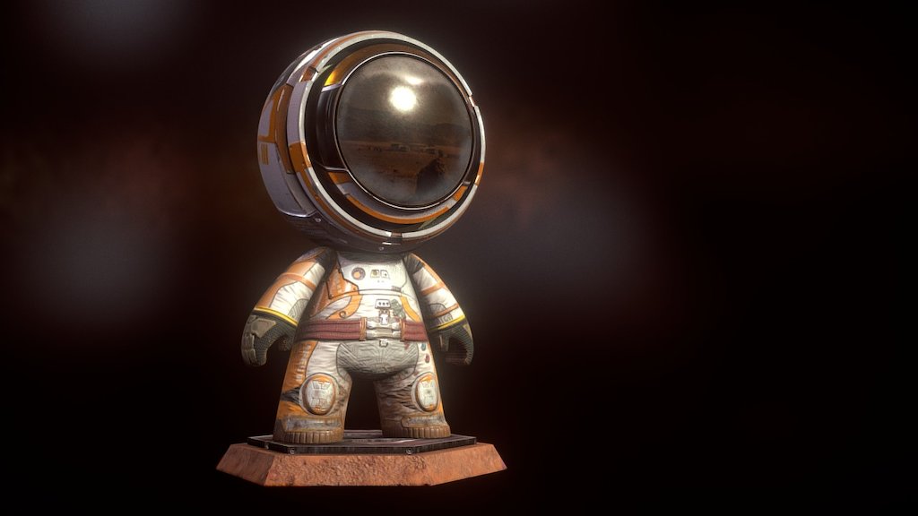 My submission for #MeetMat competition. I love the book by Andy Weir and also enjoyed the movie so here's my version of Mark Watney - Mat Watney ;d.

https://www.artstation.com/artwork/e1q1P - #MeetMat: Mat Watney - The Martian - 3D model by Bartek Nowak (@plord) 3d model