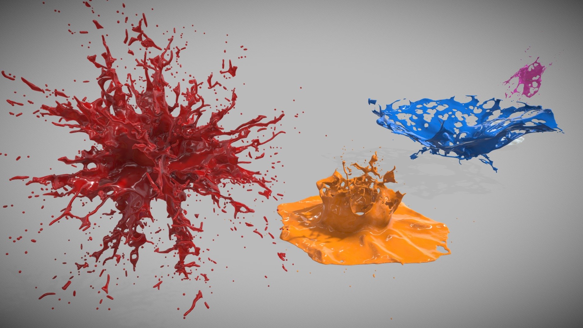 I'm available for projects 
Contact me: fxpear.studio at gmail .com

Splashes to add to your scene / video
Make your packshot more dynamic 
Combine the splashes to take full advantage of them.

for custom / art directed splahes 
fxpear.studio @ gmail. com - Splash Pack 01 - Buy Royalty Free 3D model by FXPEAR 3d model